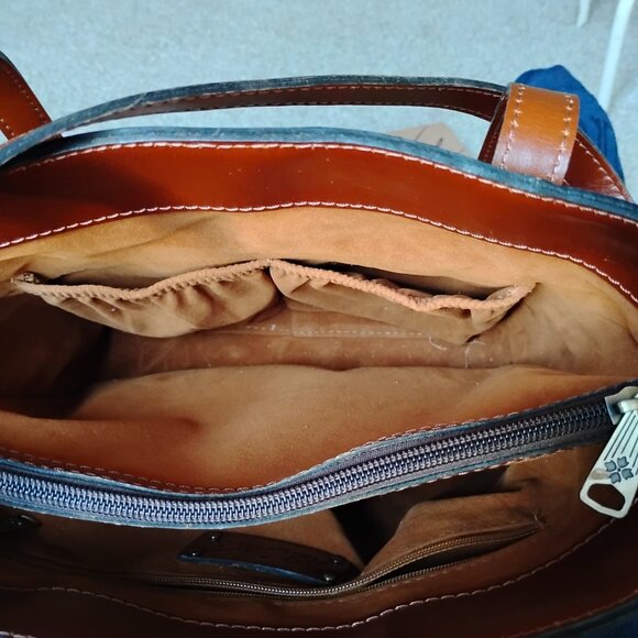 PATRICIA NASH SHOULDER TOTE BAG.... - Picture 6 of 6